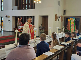 1. Heilige Kommunion in Heilig Kreuz